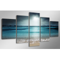 HD Printed Beach Ocean Sea Sunset Painting Canvas Print Room Decor Print Poster Picture Canvas Mc-093